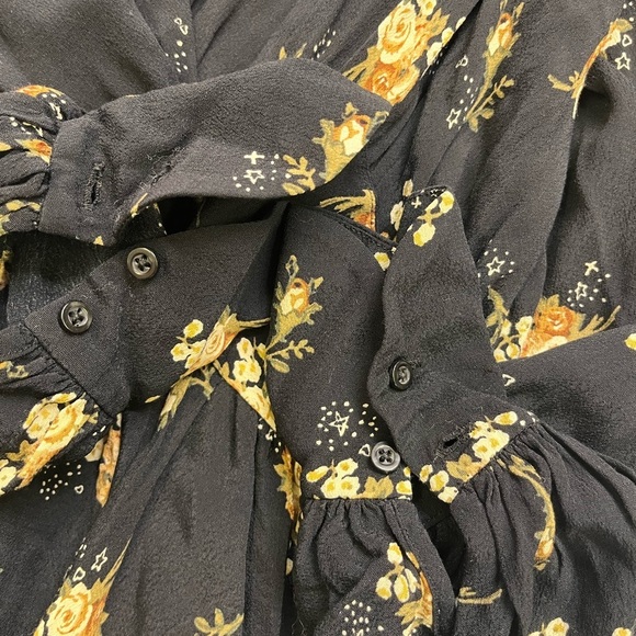 Maje Rasmus Dress Black Floral - Picture 13 of 13